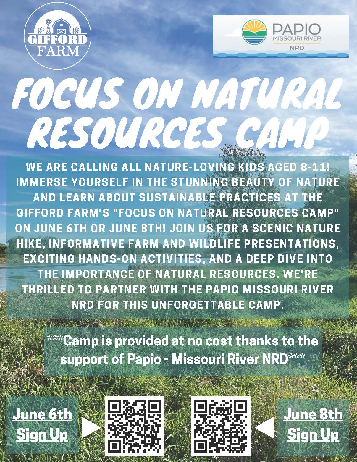 Gifford Farm & Papio Natural Resources Camp